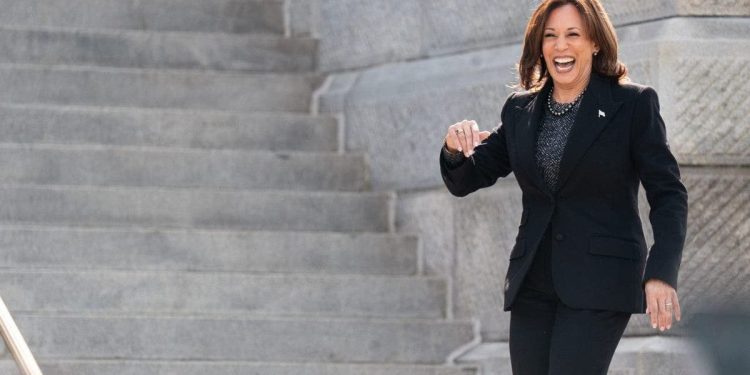 VP Kamala Harris says it’s ‘unfortunate’ some ‘deny fact’ America has racist past