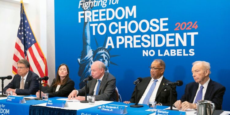 No Labels alleges ‘conspiracy’ by opponents to use ‘intimidation, harassment’ to block ballot access