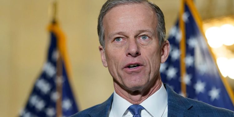 Sen Thune challenges Biden admin’s Pentagon abortion policy, demands protection for military leaders