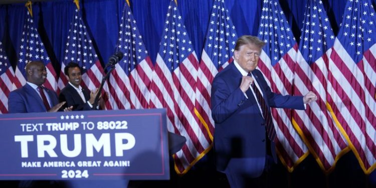 Trump beats Haley decisively in N.H., closing in on nomination