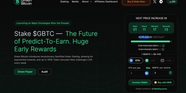 March Crypto Price Predictions: Bitcoin Can Pass $60K All Time High, Whilst Traders Pump Over $1 Million into Green Bitcoin Presale