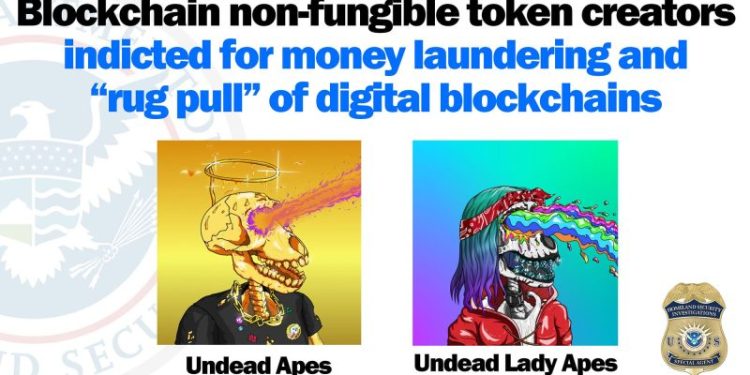 Senior U.S. Military Airman and Cyber Analyst Charged with Money Laundering for NFT “Rug Pull” Scheme