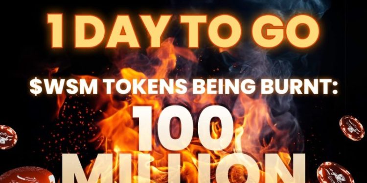 $WSM Meme Coin Skyrockets +75% Intraday Before Wall Street Memes’ 100m Token Burn – Don’t Miss Out!