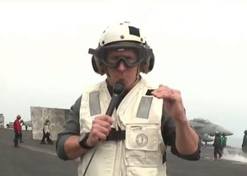 Reporter’s Notebook: Aboard the USS Dwight D Eisenhower in the Red Sea: ‘Constant self-defense’