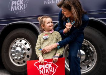 Haley trails Trump but is winning with young girls