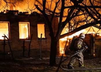 Three children among seven dead in Russian drone attack on Ukrainian gas station