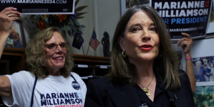 Marianne Williamson returns to presidential race, saying Biden is vulnerable against Trump