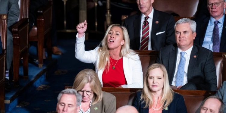 Greene seizes on a dubious social media attack to call for Omar’s deportation