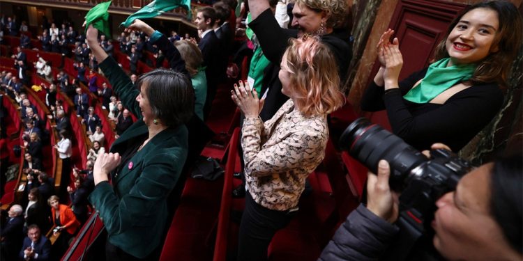 France enshrines abortion as a constitutional right in wake of Dobbs ruling, activists declare ‘a victory’