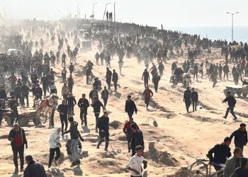 Stampede, gunfire at Gaza humanitarian aid delivery kills over 100, reports say