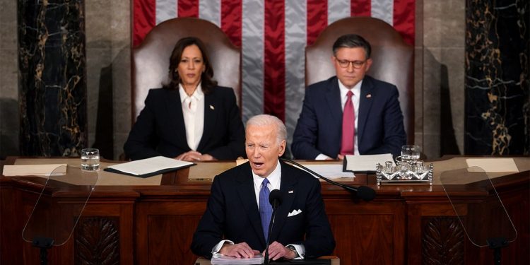 Biden’s SOTU blasted as ‘nakedly partisan’ campaign speech: ‘Utter disgrace’