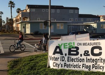How a laid-back beach town became California’s MAGA stronghold