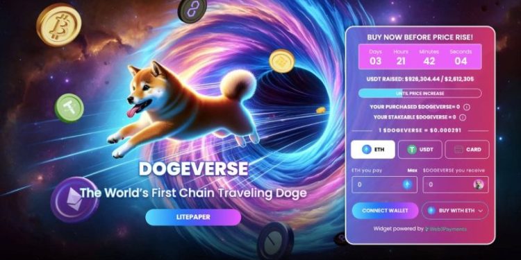 New Multichain Meme Coin Dogeverse Raises $1 Million In Two Days of ICO