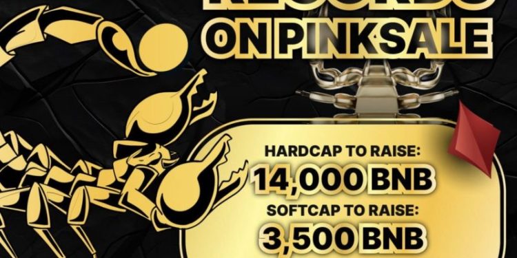 Scorpion Casino Announces CEX Listing Schedule Following Epic Pinksale Launchpad Sale