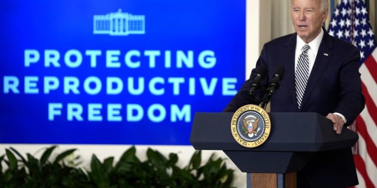 Biden rebukes Trump over ‘cruelty’ of Florida’s six-week abortion ban