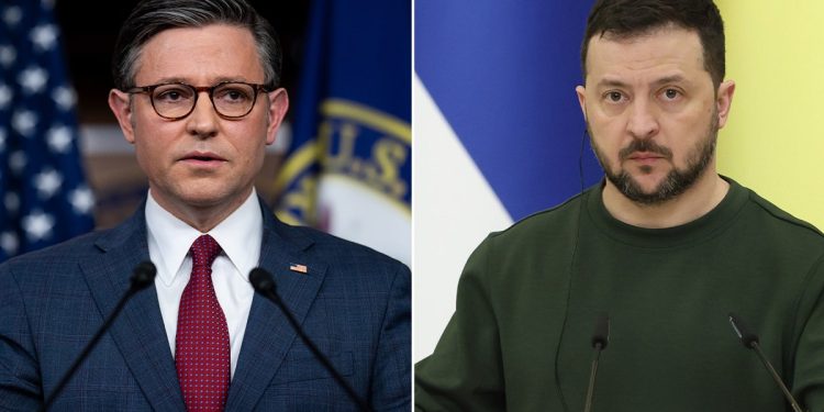 House passes $60B Ukraine aid bill as GOP rebels threaten to oust Johnson