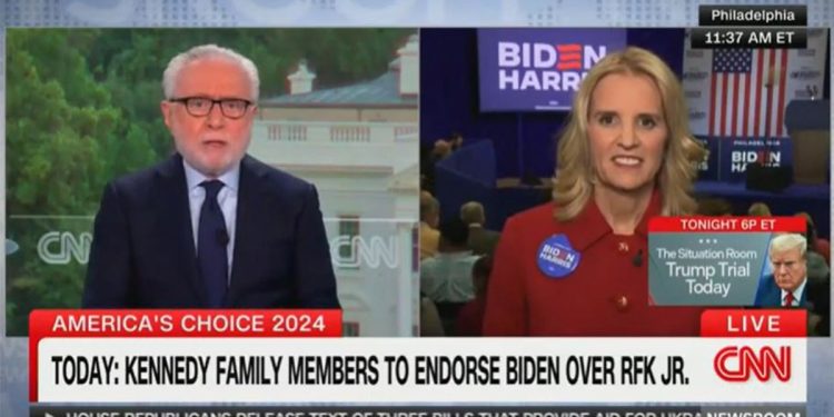 WATCH: Anti-Biden protester derails Kennedy interview with blood-curdling screams