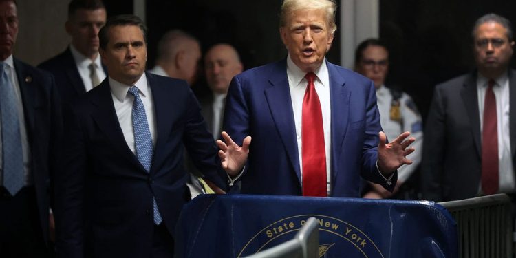 Trump request to delay hush-money trial denied for third time