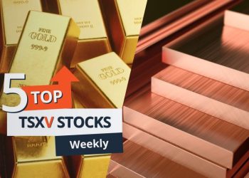 5 Top Weekly TSXV Stocks: Timberline Gains 120 Percent on McEwen Mining Deal