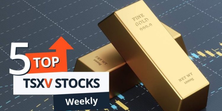 5 Top Weekly TSXV Stocks: Rackla Metals Soars 90 Percent on Gold Exploration Results
