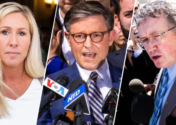 GOP rebels pushing to boot Speaker Johnson mum after Trump defends him