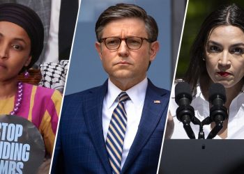 Dems attack Johnson over impassioned Columbia speech condemning anti-Israel student activists