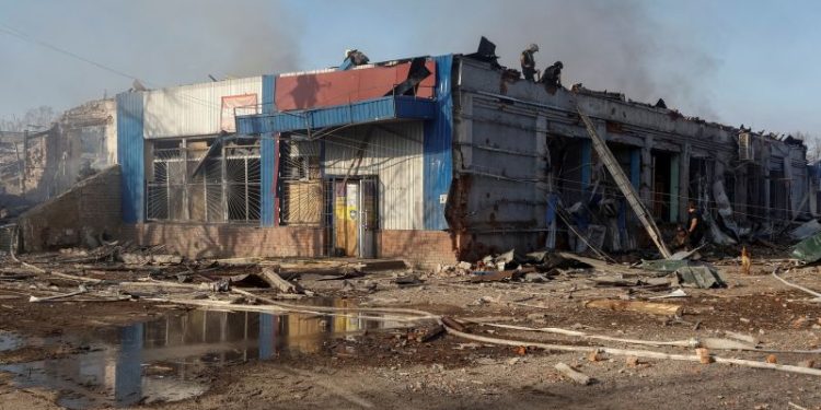 ‘Everything is burning’: Battles rage outside Kharkiv as Ukraine tries to hold back Russian advance