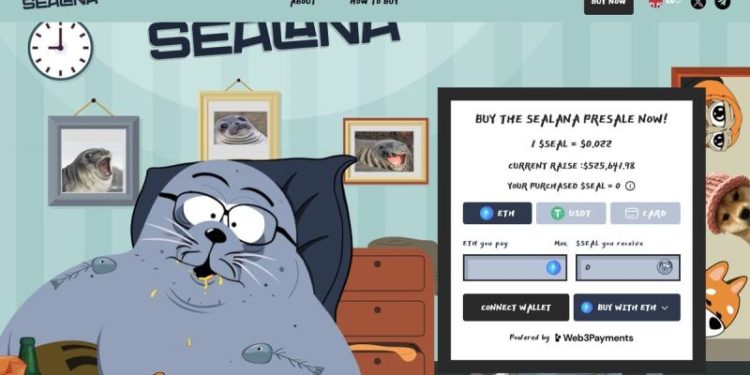 Solana’s SEALANA Meme Coin Presale Gobbles Up $500,000