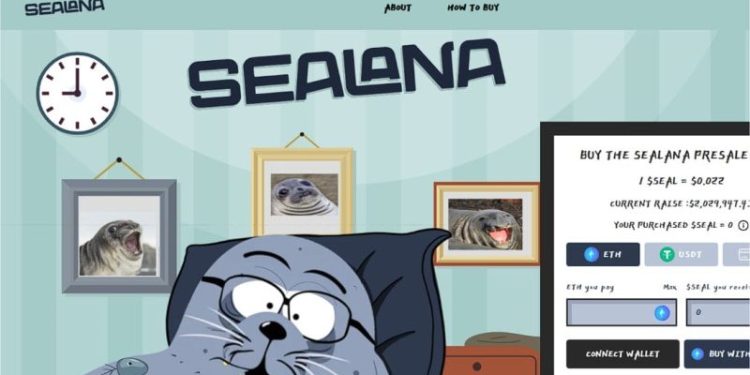 Sealana Smashes $2 Million Mark in Presale: A New Wave in Solana Meme Coins