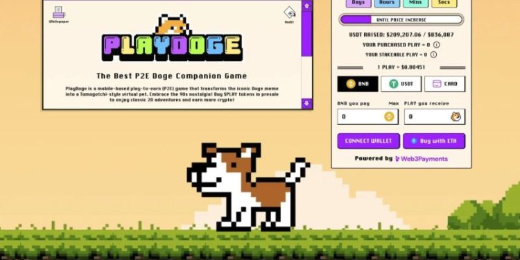 New Play to Earn Meme Coin PlayDoge Raises $200,000 in Presale, Can it Challenge Floki Inu?