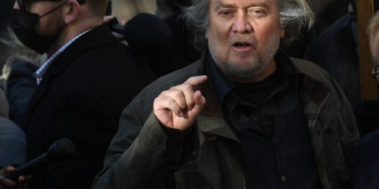 Bannon should report for prison now, Justice Department tells judge