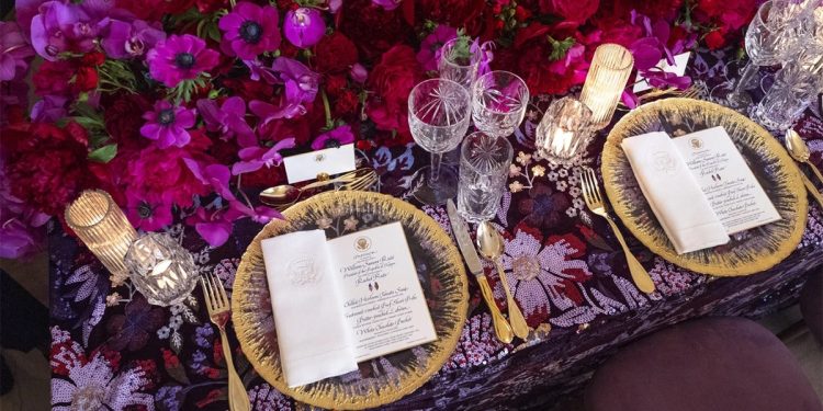 White House reveals dinner menu for state dinner with Kenyan president