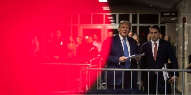 How Trump’s latest comments could violate his gag order again