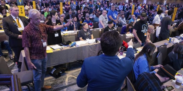 How the Libertarian Party that turned from Trump came to embrace him