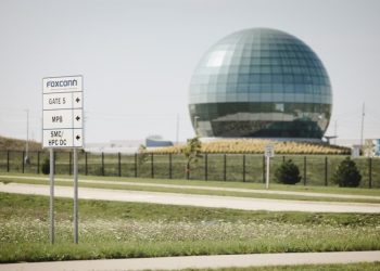 Biden touts Microsoft AI center on site of Trump’s failed Foxconn deal