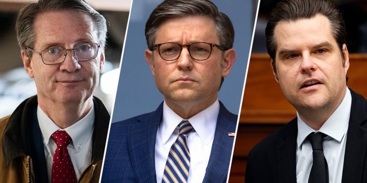 Anti-McCarthy GOP rebels distance themselves from push to oust Speaker Johnson