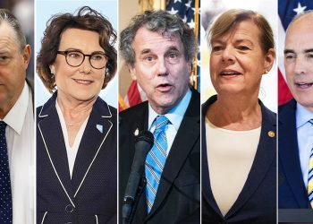 Vulnerable Dem incumbents move to the center in key swing states as Biden panders to far-left base
