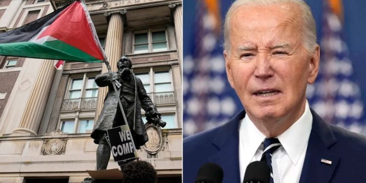 GOP Rep calls on Biden to denounce, reject cash from progressive groups fueling anti-Israel protests
