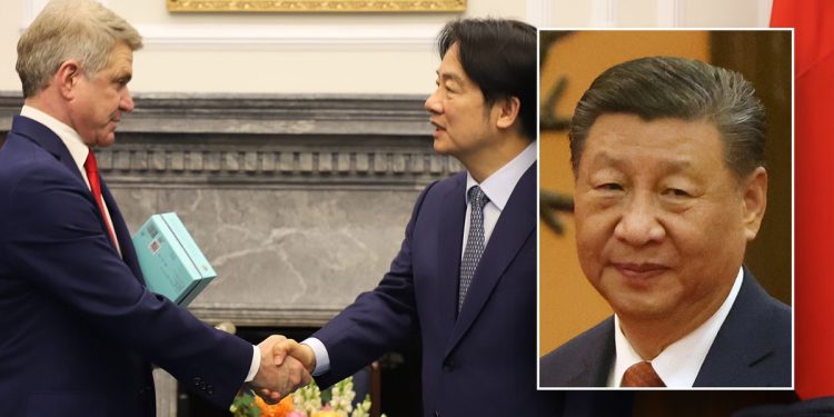 China’s threats, ‘naked aggression’ loom large as House lawmakers meet Taiwan’s new president