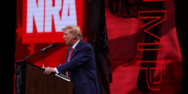 Trump demands Biden ‘drug test,’ rips ‘radical’ RFK Jr. in bid to ‘rebellious bunch’ at NRA