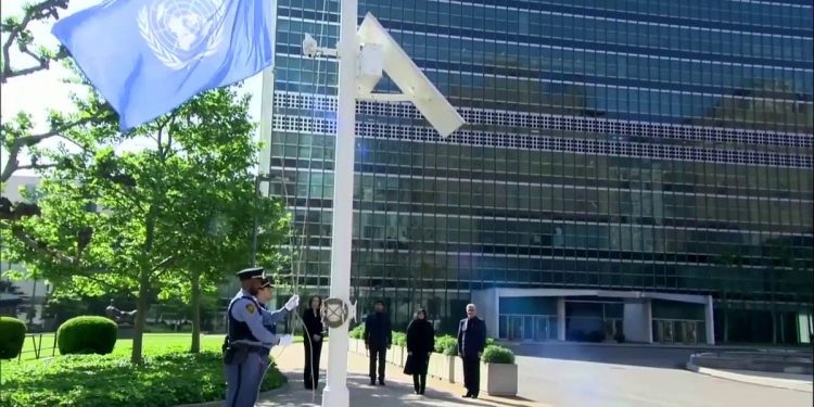 Critics slam UN after it lowers flag to half-staff in honor of ‘mass murderer’ Iranian president