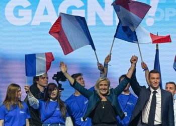 French right in commanding position as ‘fed up’ voters prepare to send Macron message in elections