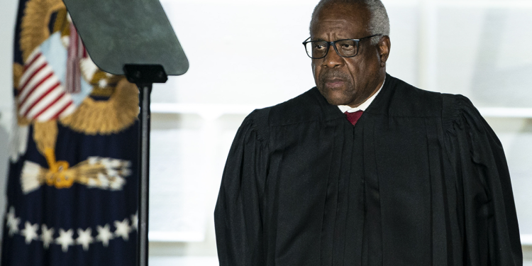 Clarence Thomas formally reports 2019 trips paid by friend and GOP donor Harlan Crow