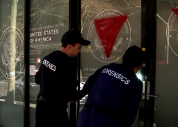 US consulate in Sydney vandalized with suspected anti-Israel graffiti: report