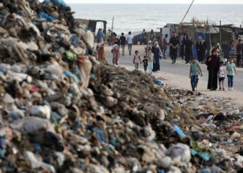 Flies, mosquitoes, raw sewage and mountains of garbage threaten to worsen Gaza’s health crisis
