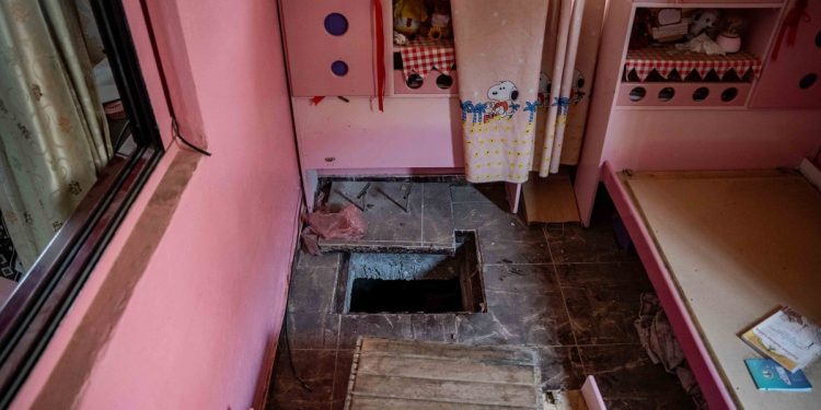 Israeli troops uncover Hamas tunnel entrance inside child’s room in Rafah