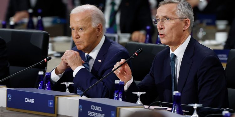 China says NATO poses ‘enormous danger’ after alliance labels it an ‘enabler’ of Russia’s war