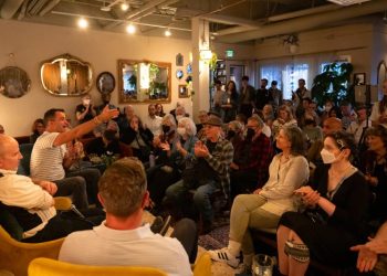 At Manny’s cafe, group therapy for newly hopeful Democrats