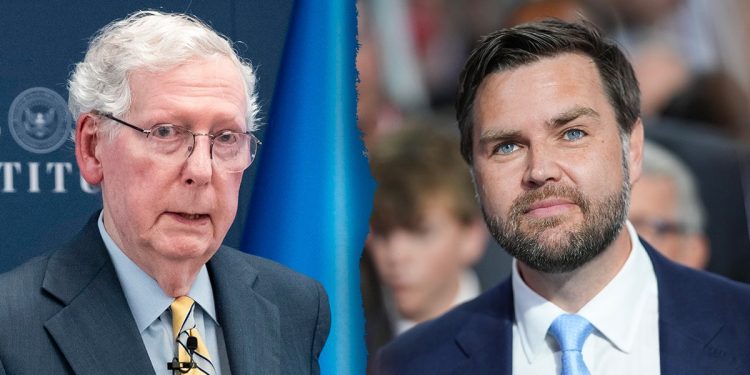 What Trump-Vance ticket means for Mitch McConnell’s Ukraine aid crusade