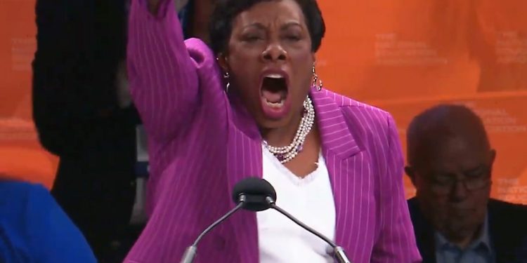 Teachers’ union president who gave viral ‘off-the-rails’ speech has visited Biden White House over 20 times